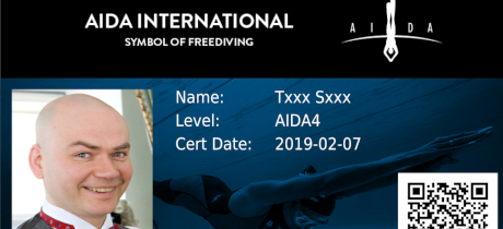 Instructor: click to view AIDA certificate